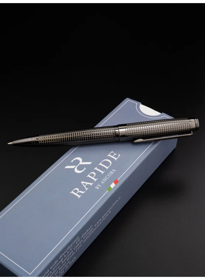 Ancora Rapide Turin Black Ballpoint Pen – Luxury Writing Instrument