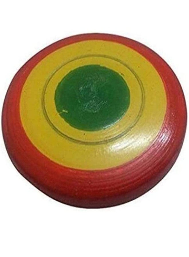 FULLFILLS Kids Baby Miniature Handmade Wooden Chakla Belan Playset with Rolling Pin and Board only for Kids not for Kitchen use (Colouful) (Pack of 1 Set) - Image 2
