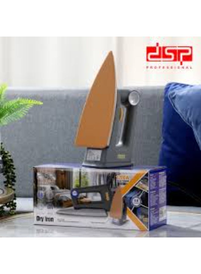 DSP Dry Iron/Non-Stick Teflon Coating/Adjustable Temperature/Overheat Protection/1200W(KD1177) - Image 2