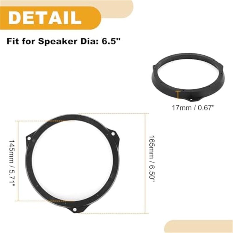 Vuzmode Speaker Spacer Ring for Car Audio - Image 4
