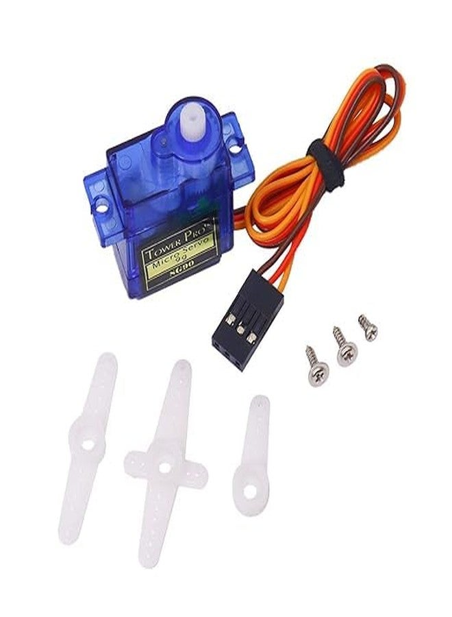 TESTIN ELECTRONICS Combo Kit of Servo Motor | Ultrasonic Sensor Module | Male to Male | Female to Female | Male to Female Jumper wires each jumper wires are 20 - Image 4