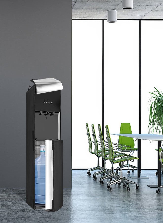 Kasla Water Dispenser Cover, 16x16x40 in, Black, Modern Style, Oxford Fabric, Textured Finish, Hot & Cold Water Dispenser - Image 5