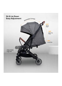 Baby Travel Stroller With Storage Basket, Removable Front Bumper, 5 Point Safety Harness, EVA Wheels, Compact Foldable Design, 0 - 36 Months - pzsku/ZB424BEE97B67B2CC1DE3Z/45/_/1696848146/0f3ec70a-29c0-4c7c-8445-d764c3f2c8cc