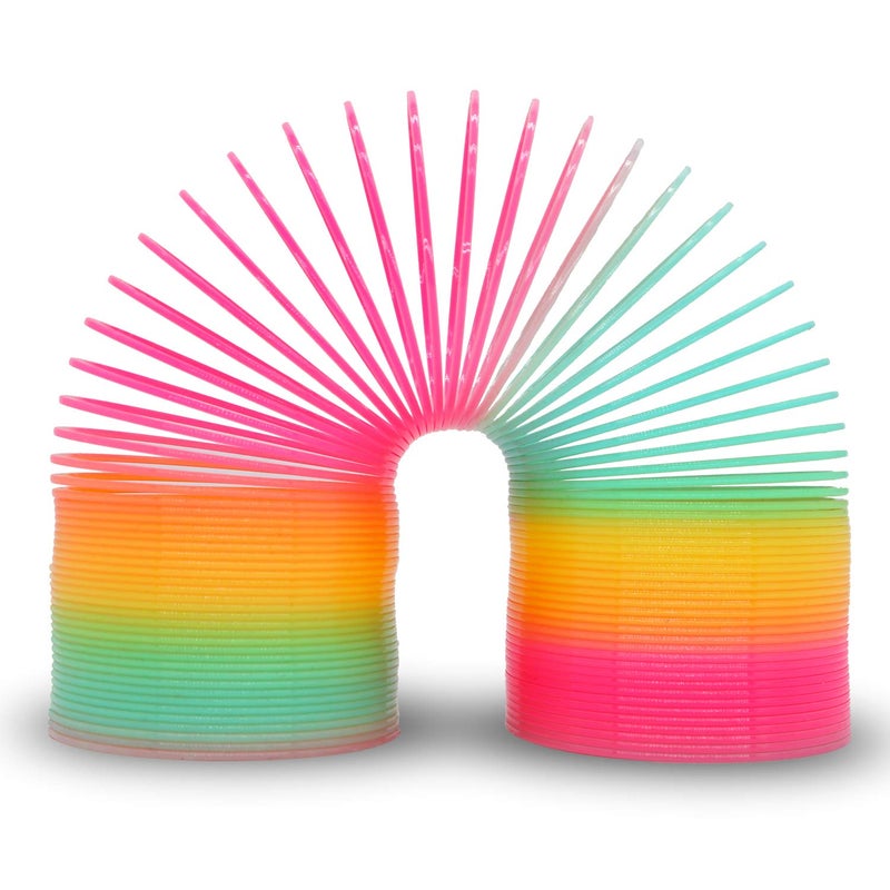 Vinciph 42 Inch Boxed Jumbo Rainbow Coil Spring ToyClassic Giant Novel Magic Decompression Spring ToyGreat for Small Party Favor Stocking Stuffers for Kids Adults - Image 4