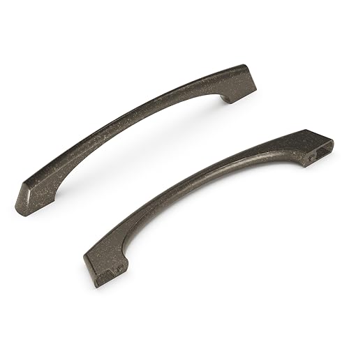 Hickory Hardware 1 Pack Solid Core Kitchen Cabinet Pulls Luxury Cabinet Handles Hardware for Doors Dresser Drawers 5116 Inch 128mm Hole Center Windover Antique Greenwich Collection