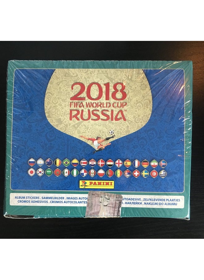 Panini - Russia 2018 World Cup Sticker Box International Version 104 Packets - Image 1