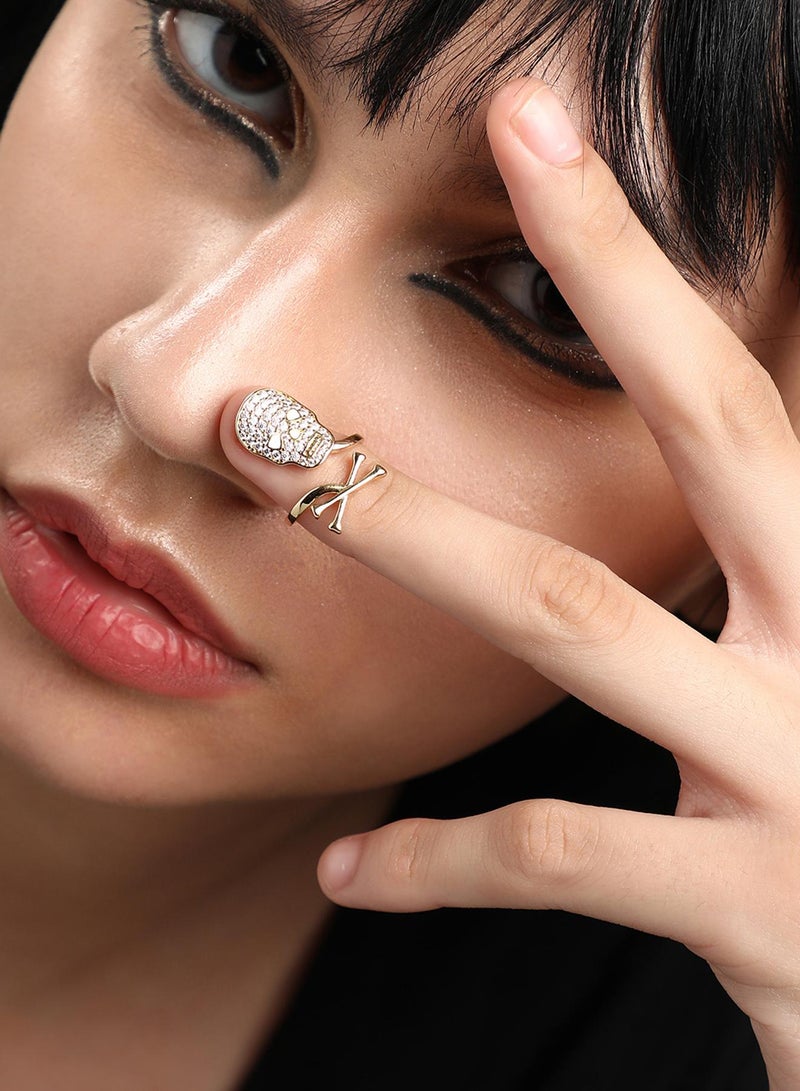 SOHI Party Artificial Nail Ring Jewellery - Image 1