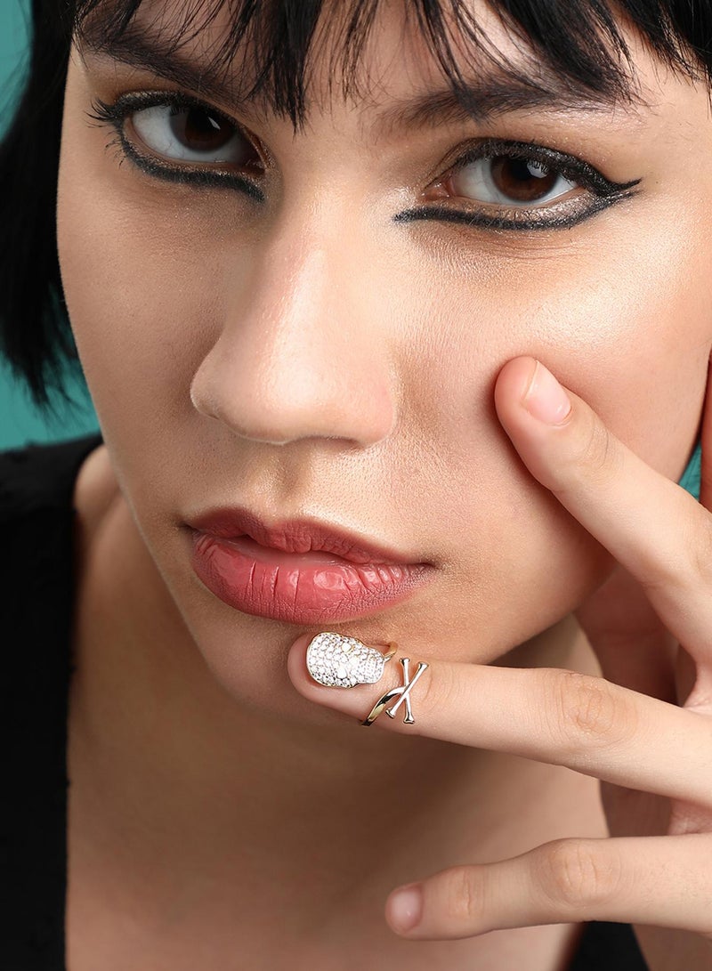 SOHI Party Artificial Nail Ring Jewellery - Image 3