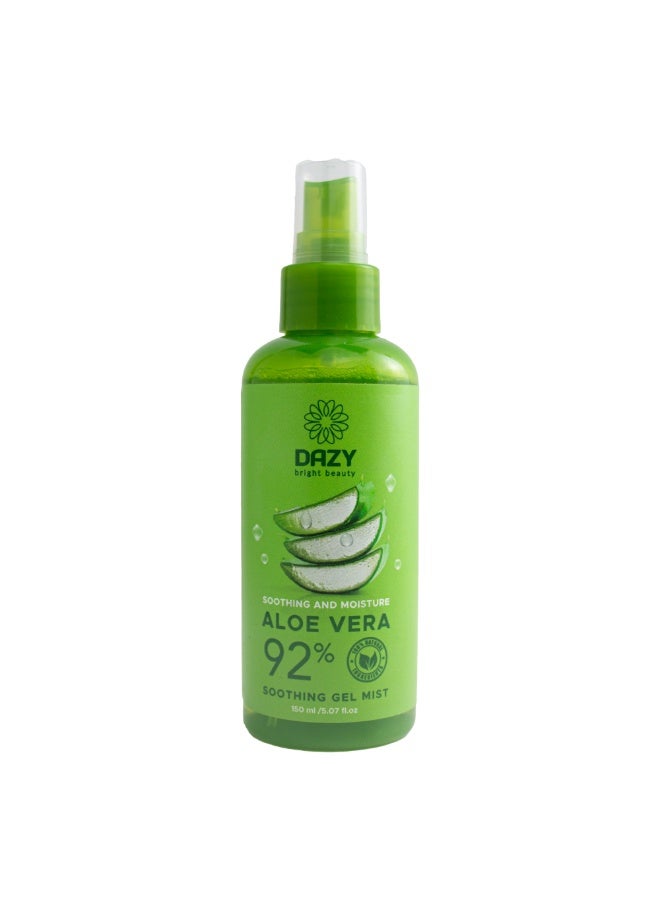 Dazy Natural Aloe Vera Gel Spray 150ml for Hydrating & Soothing Skin - Image 1