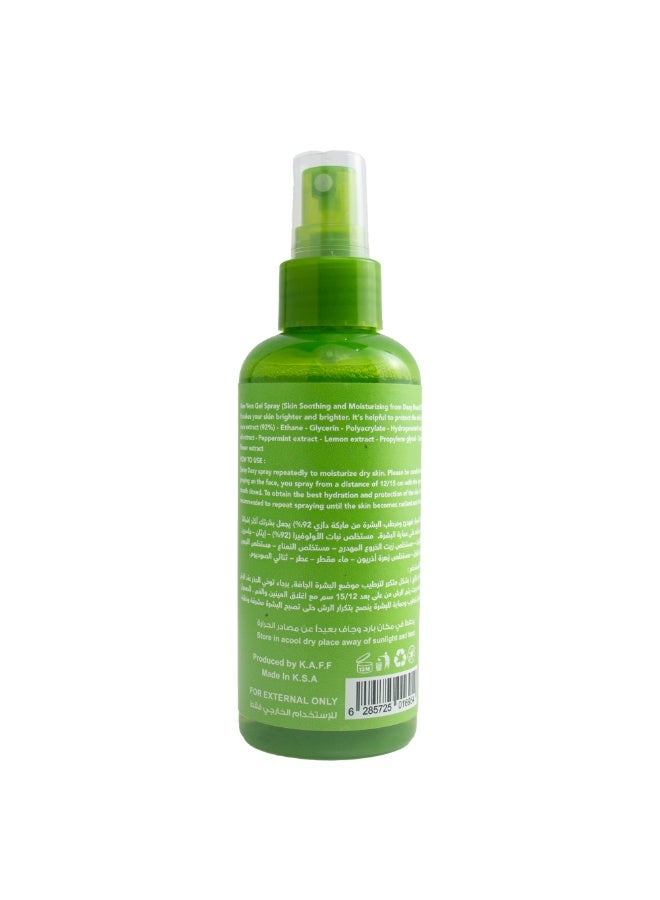 Dazy Natural Aloe Vera Gel Spray 150ml for Hydrating & Soothing Skin - Image 3