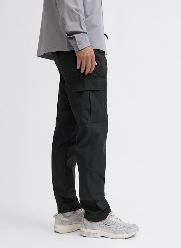 JACK & JONES Drawstring Straight Fit Cargo Pants - Image 3