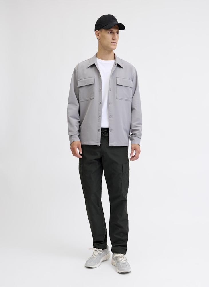 JACK & JONES Drawstring Straight Fit Cargo Pants - Image 5