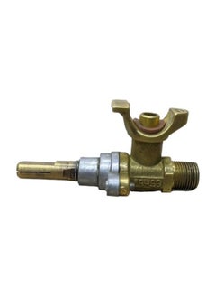 Generic Gas valve, single screw, top, external thread, high quality, available for some gas stoves, multi  - Image 1