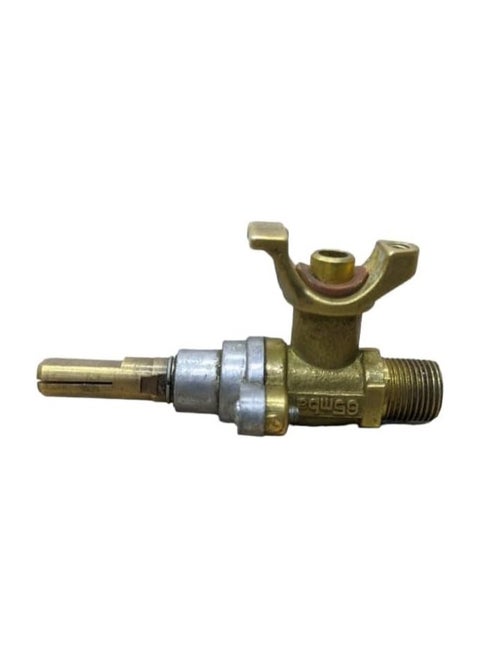 Gas valve, single screw, top, external thread, high quality, available for some gas stoves, multi