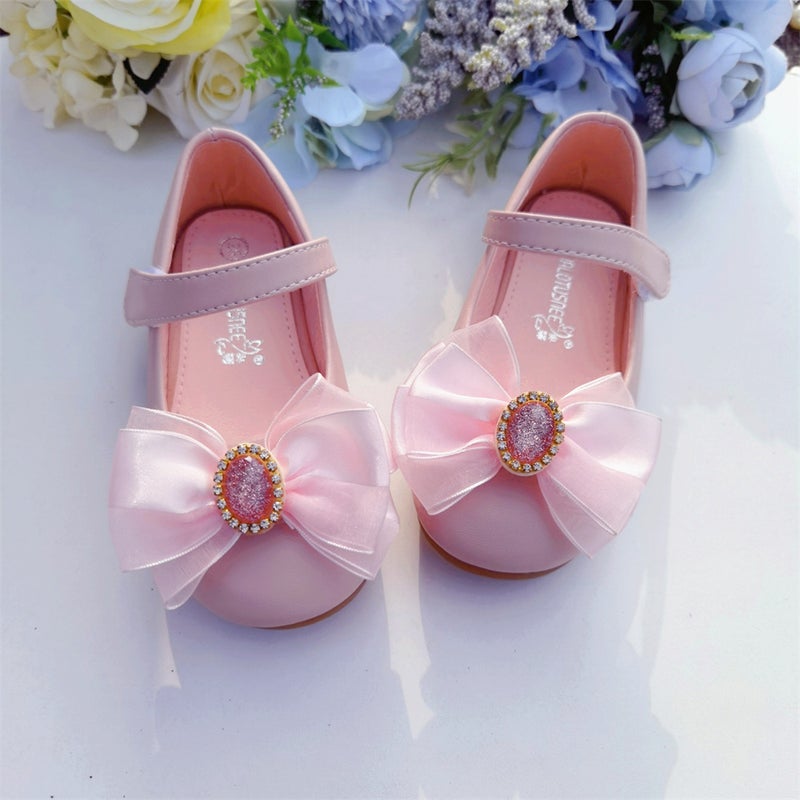 2022 New Princess Shoes Bow Girls Shoes Dress Shoes Girl Shoes Girl Shoes Girl Shoes - Image 4