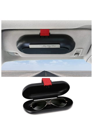 حامل نظارات شمسية للسيارة، حامل نظارات شمسية للسيارة، حامل نظارات شمسية منظم تخزين حاجب الشمس مع فتحة للبطاقات - pzsku/ZB4254C095CB42871B532Z/45/1746224657/aed1dd26-be03-4e1d-9969-8ac83e78634d
