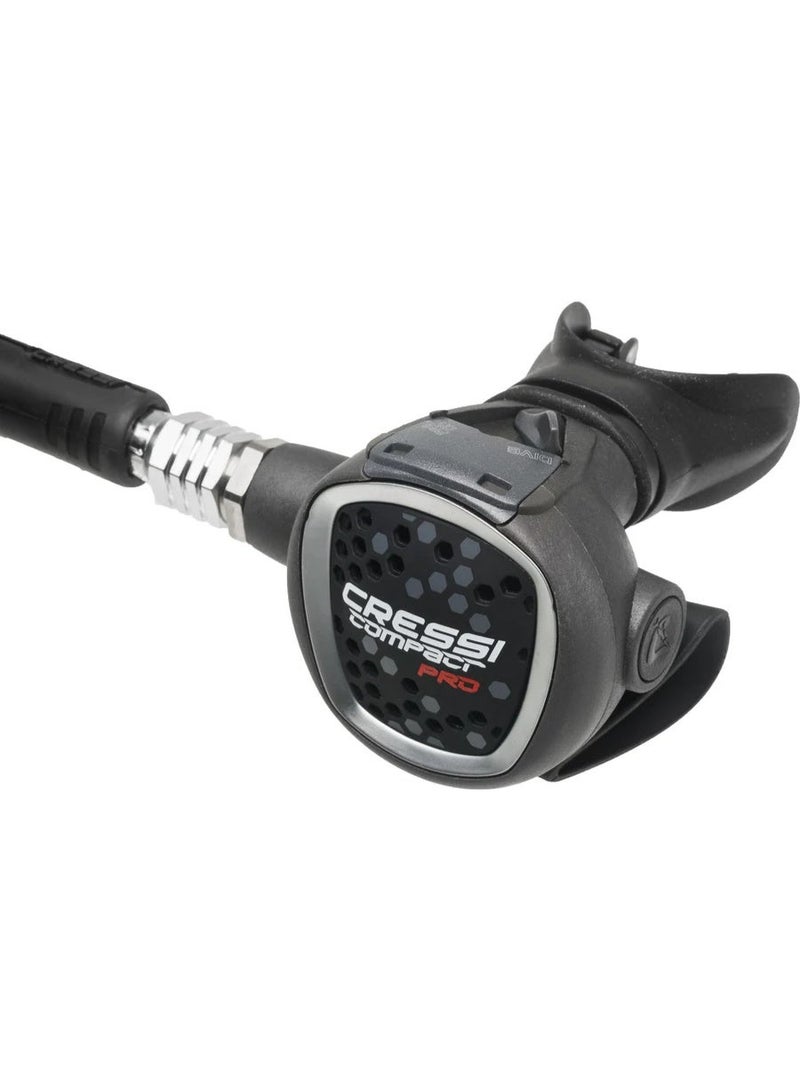 Cressi MC9 SC + Compact Pro Regulator (Black/Metal) - Image 4
