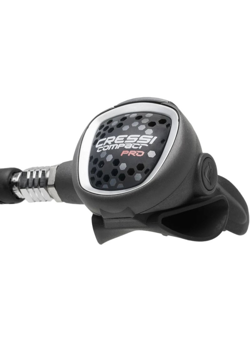 Cressi MC9 SC + Compact Pro Regulator (Black/Metal) - Image 3