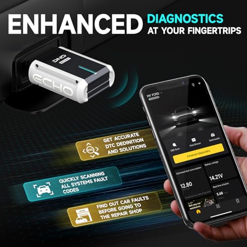 DND Bluetooth OBD2 Scanner - All System Diagnostic Tool for iOS & Android, Code Reader for Cars, Free Updated Vehicle Scan Tool, Bidirectional Diagnsotic Scanner with Oil Reset, Battery Registration - Image 2