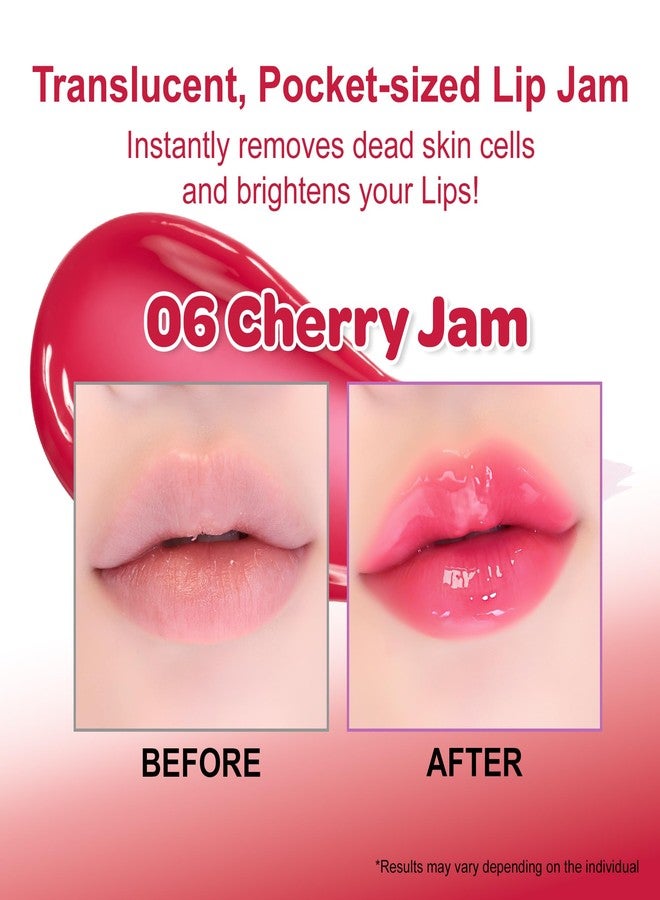 كولورجرام تينتين دوري ليب جام 06 كرزي | ملمع شفاه ملون، مرطب ومكثف للشفاه بتركيبة خفيفة وغير لزجة | إشراقة صافية ولون شبه شفاف - Image 2