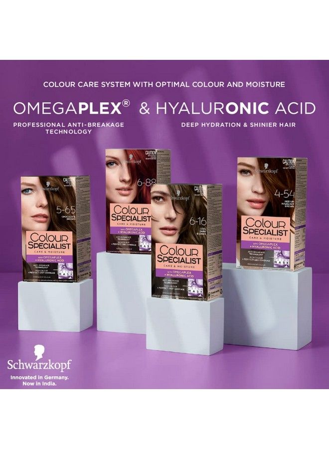 Schwarzkopf Colour Specialist Permanent Hair Colour 4.0 Medium Natural Brown - Image 5