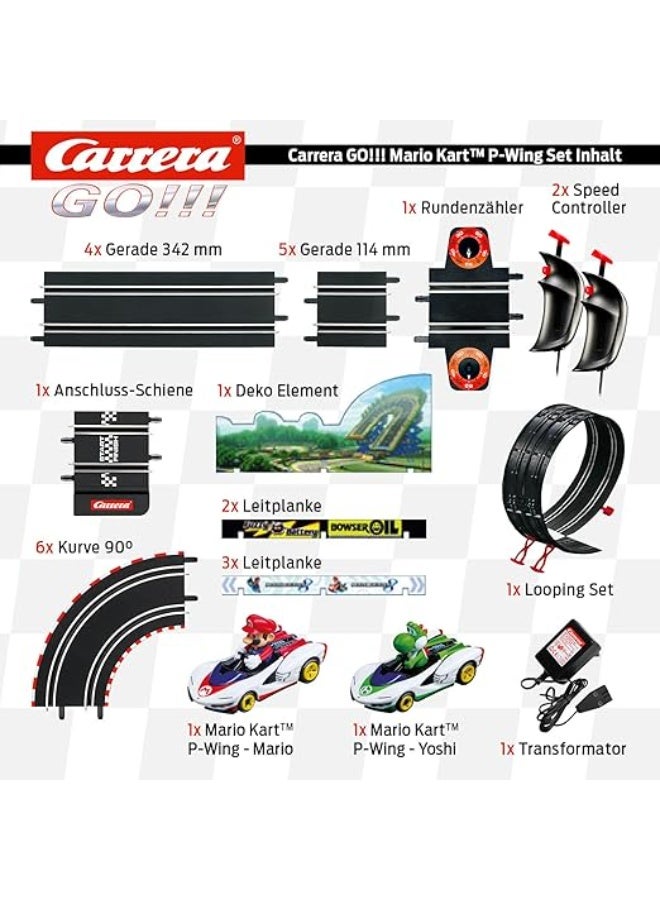 Carrera Go! Nintendo Mario Kart P-Wing 4.9M 62532 - Image 3