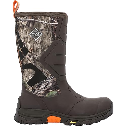 Muck Boot Mens Apex Pro Waterproof Flexible ShockAbsorbing Vibram Arctic Grip All Terrain Outdoor Winter Boots MocdnaBark 10