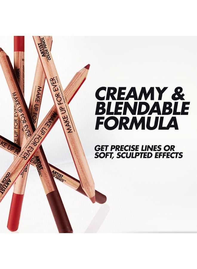 Make Up For Ever Artist Color Pencil 1.4g- 708 Universal Earth - Image 4