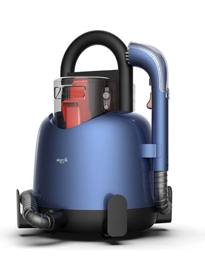 Deerma Fabric Vacuum Cleaner Wet And Dry Vacuum For Sofa/Carpet/Curtain 1.6L Water Tank 1.6 L 400 W BY200 Blue - Image 1