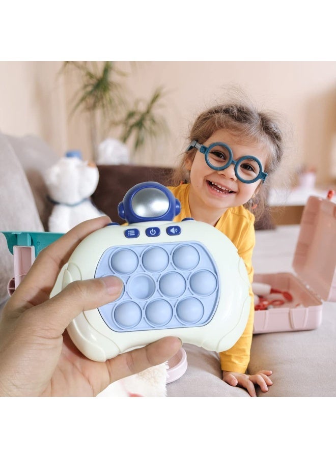 TOY GARDEN Quick Push Electronic Pop Light Up Puzzle Game for Kids - Decompression Sensory Pop Bubble Toy, Push Button Fidget Game for Boys & Girls, Stress Relief Birthday Gift - Image 4