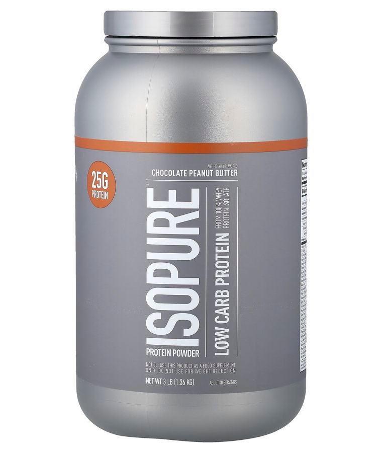 Isopure Low Carb Protein Powder Chocolate Peanut Butter 3 lb (1.36 kg)