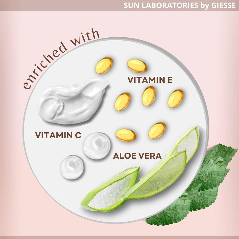 Sun Laboratories By Giesee Dark Sunsation Sunless Tanning Lotion 4 oz - Fragrance-Free, Non-Toxic, Organic Tanning Lotion, Dark Self Tanner, Natural Self Tanning Lotion for Face and Body - Image 4