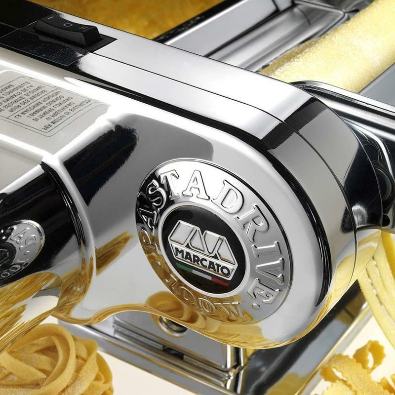 MARCATO Marcato Atlas Drive Motor, Made in Italy, Powers Pasta Machines and Attachments, Silver  - Image 5