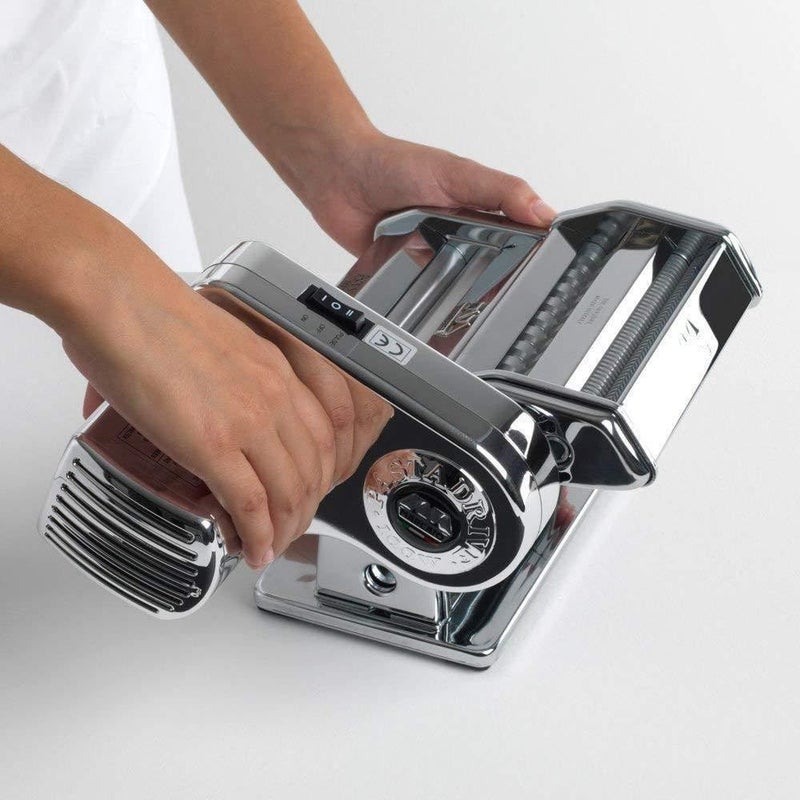 MARCATO Marcato Atlas Drive Motor, Made in Italy, Powers Pasta Machines and Attachments, Silver  - Image 4