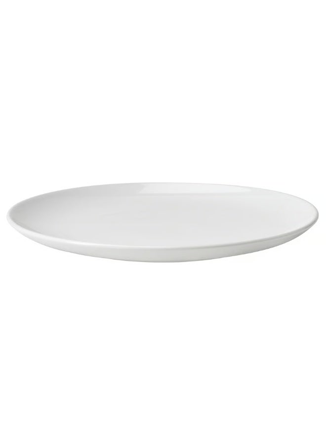 طبق أبيض بقطر 26 سم - Image 1
