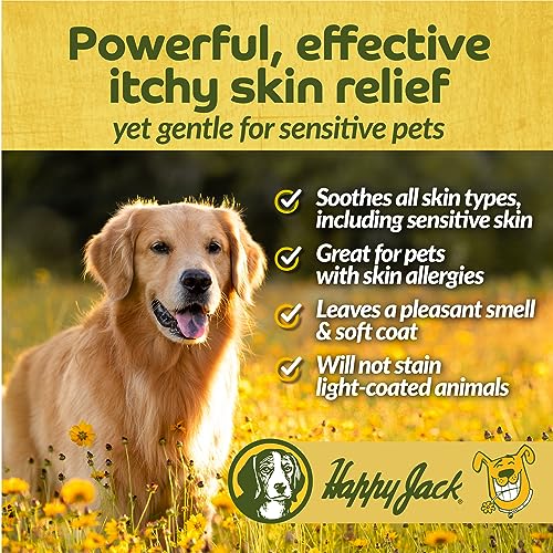 Happy Jack Xylecide, Itch Relief Shampoo for Dogs, Control Ringworms, Itchy Skin Treatment for Hot Spots, Seborrheic Dermatitis, Dandruff, Psoriasis, Eczema, Kennel Itch (12 oz) - Image 4