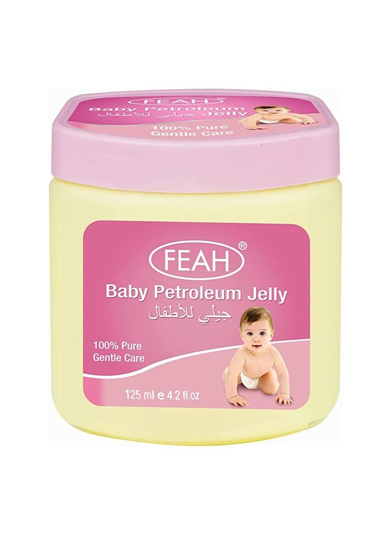 FEAH جيل البترول للبشرة الجافة مرطب جيل بترولي طبيعي للجروح الطفيفة والخدوش والحروق جيل للعناية بالرضع والعناية الشخصية - Image 1