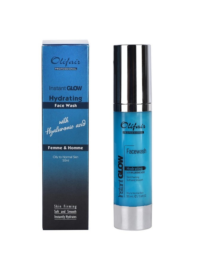 Olifair - Skin Hydrating Face Wash With Hyaluronic Acid , 50 Ml(Pack Of 1) - Image 1