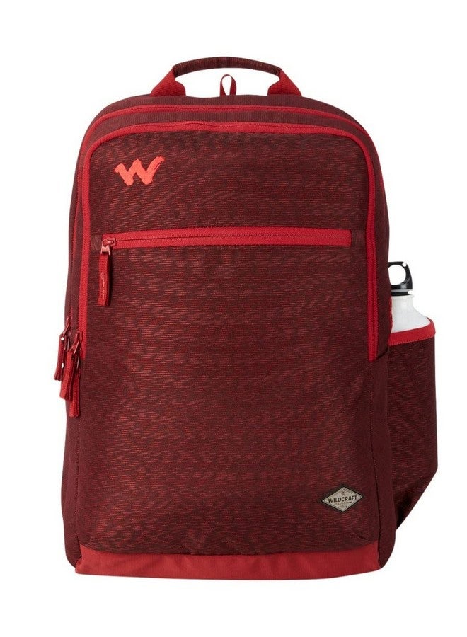 Wildcraft Evo 35L 3 Compartment Backpack with Rain Cover (12960) (Burgundy) - Image 1
