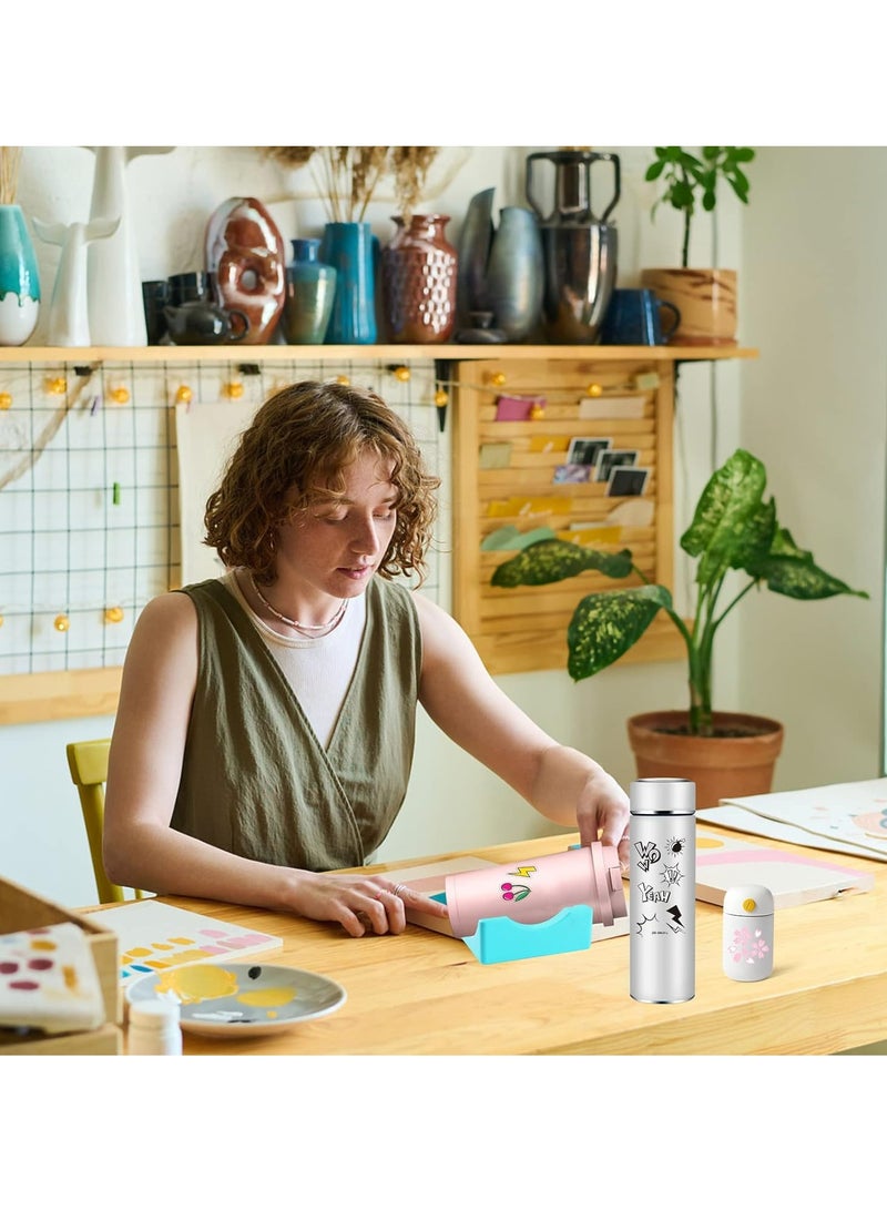 Loquat Silicone Cup Cradle Small Stand Cup Holder with Built-in Slot for Bottles - Image 5