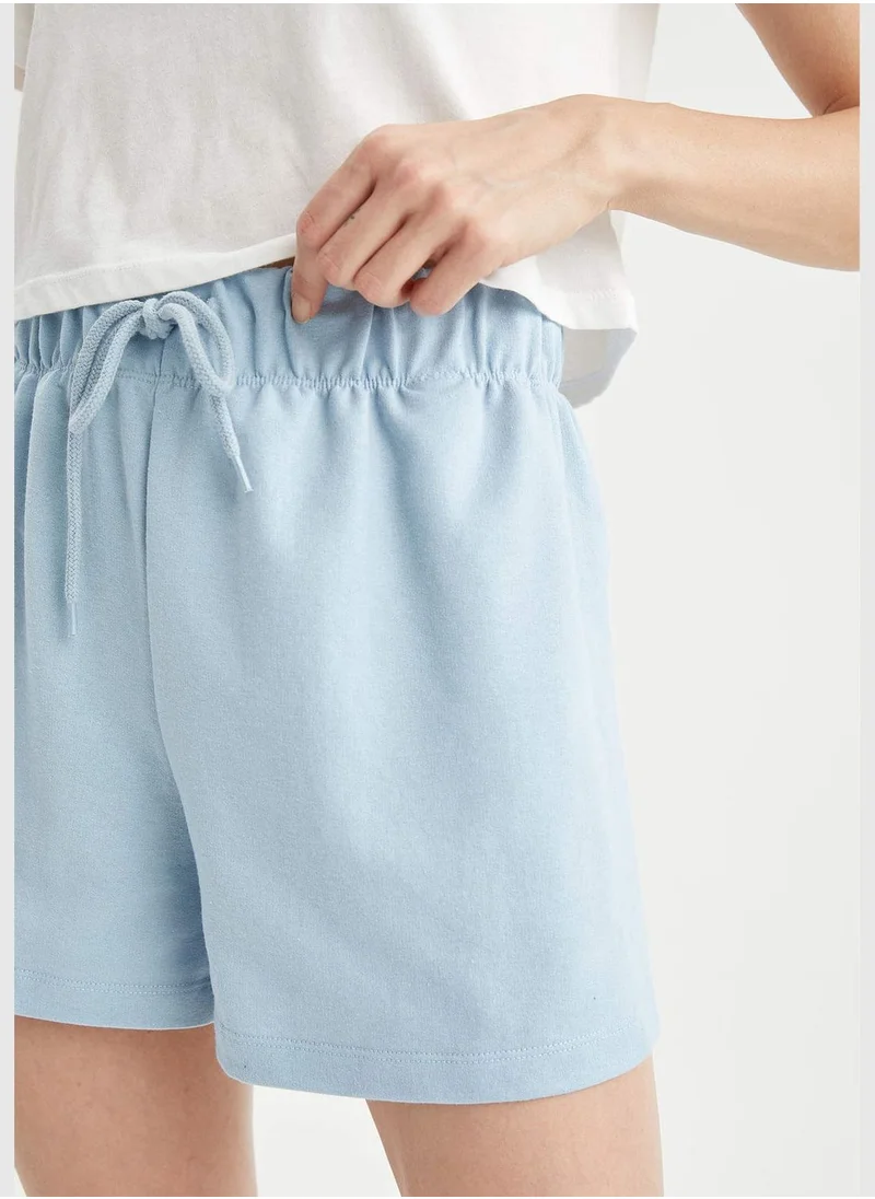 DeFacto Relax Fit Tie Waist Mini Short