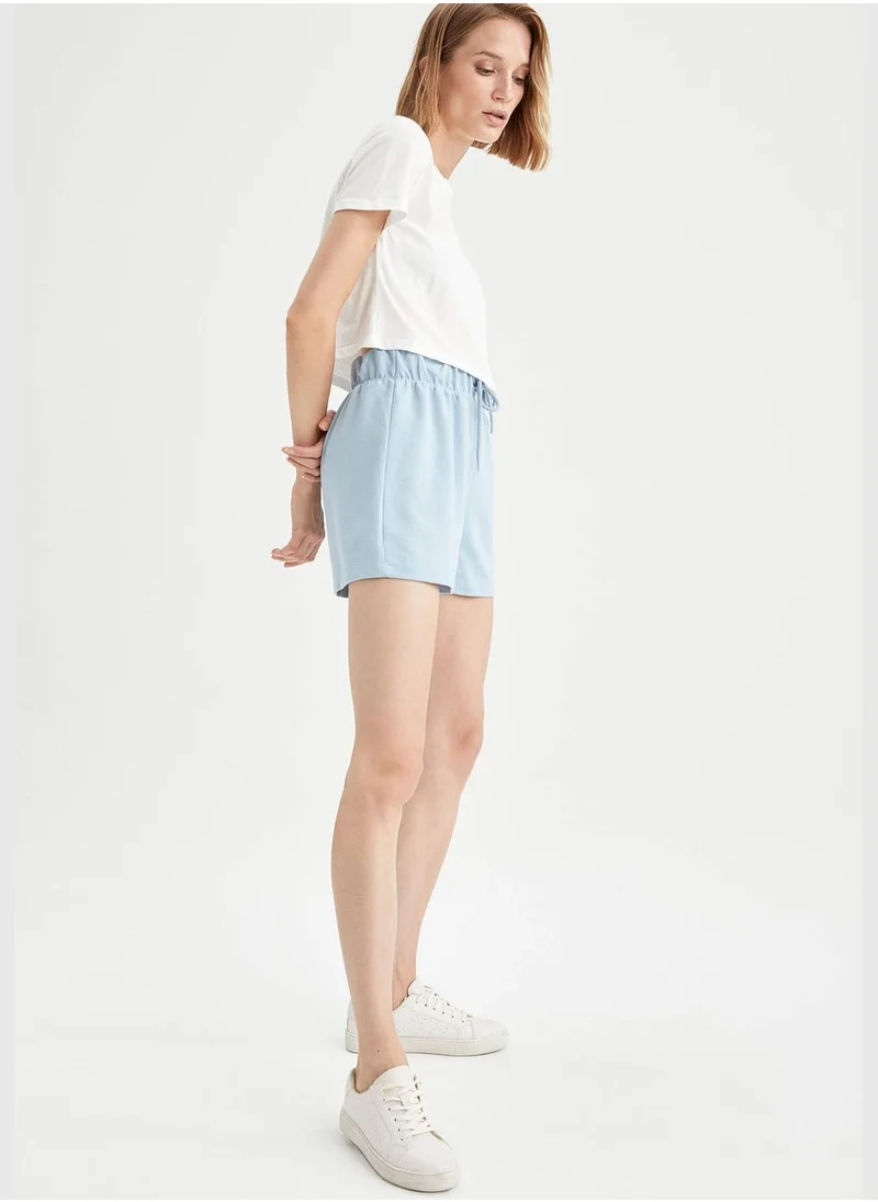 DeFacto Relax Fit Tie Waist Mini Short