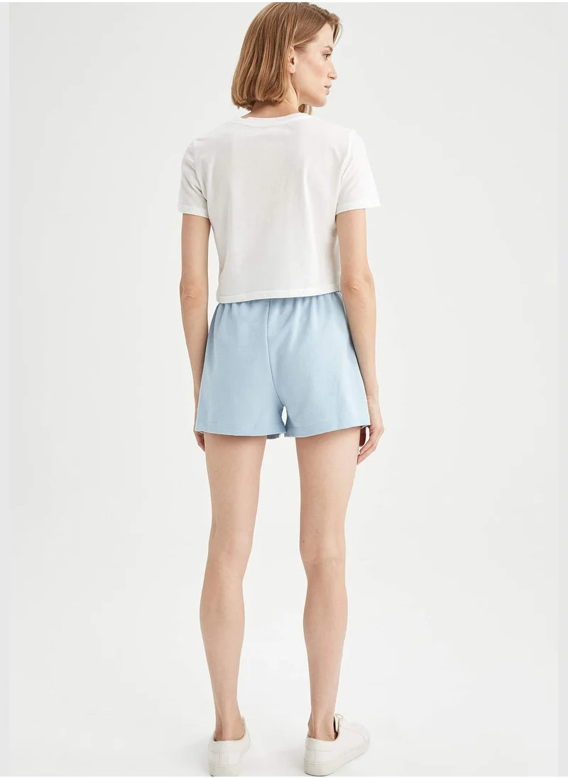 DeFacto Relax Fit Tie Waist Mini Short