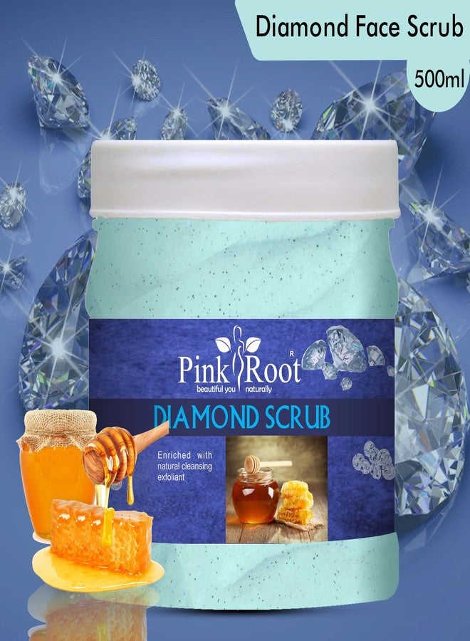 Pink Root Diamond Scrub Enriched with natural cleansing exfoliant 500gm - Image 4