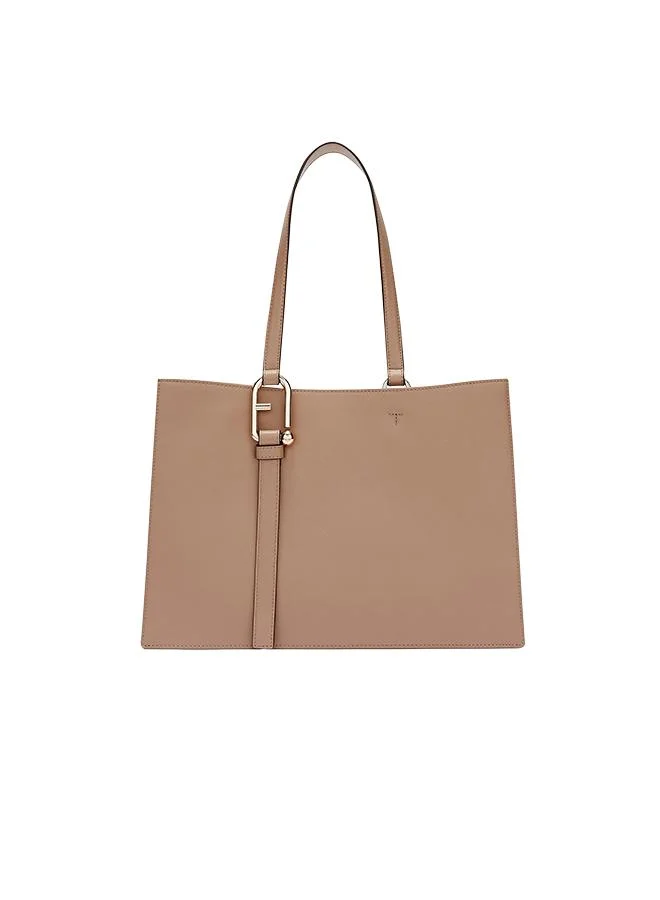 فورلا حقيبة توت Nuvola لون Greige مقاس كبير