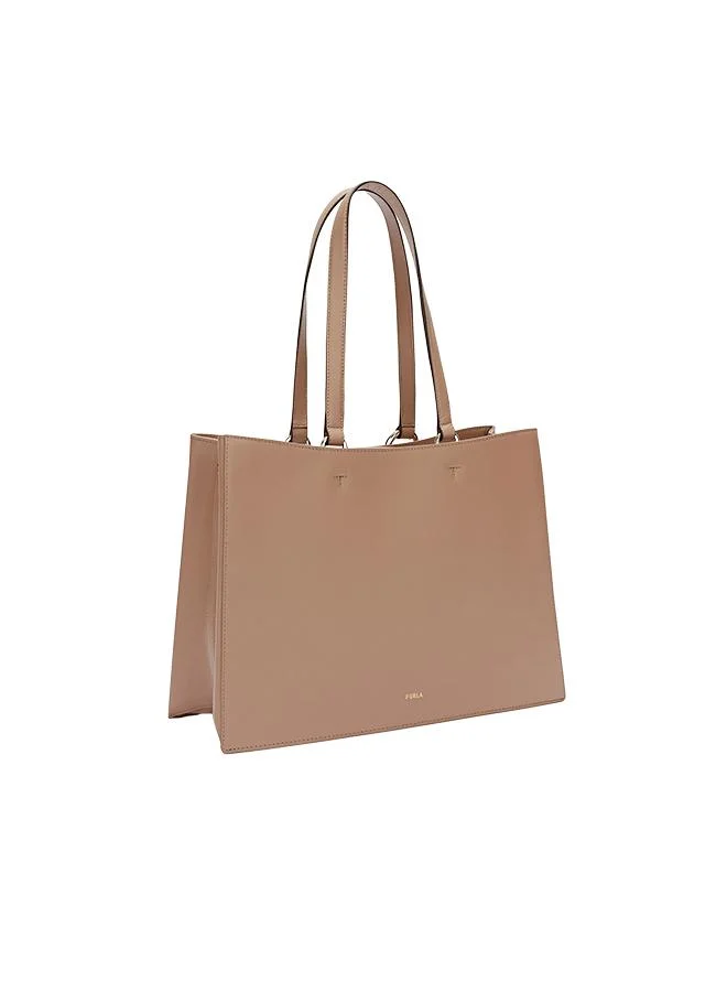 فورلا حقيبة توت Nuvola لون Greige مقاس كبير