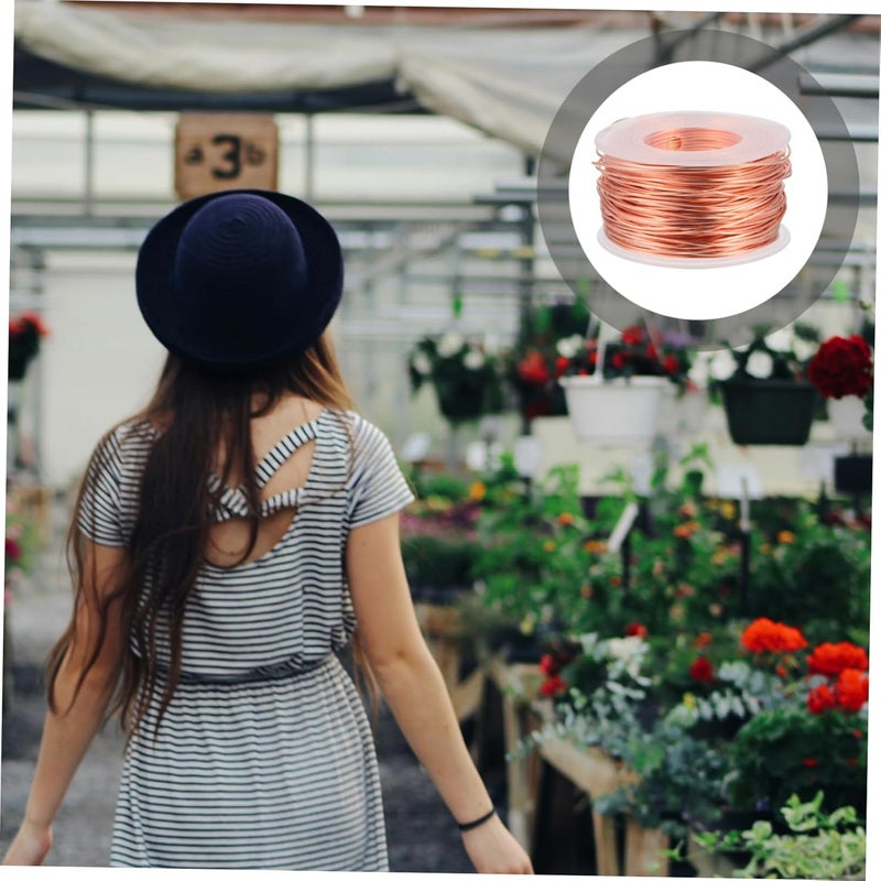 سلك نحاسي نقي 40 مترًا متين لدعم النباتات في زراعة الكهرباء والحرف اليدوية - Image 4