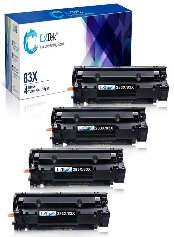 LxTek Compatible 83X Toner Cartridge Replacement for HP 83X CF283X Toner - Image 1