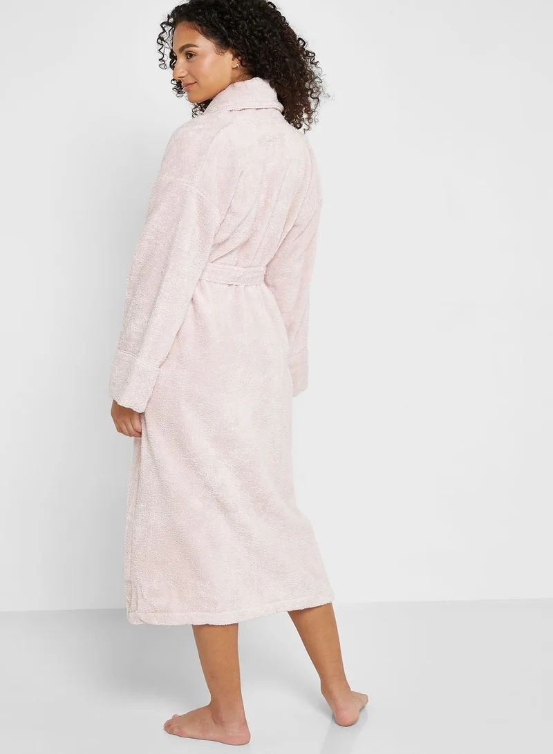 Marks & Spencer Pure Cotton Towelling Dressing Gown