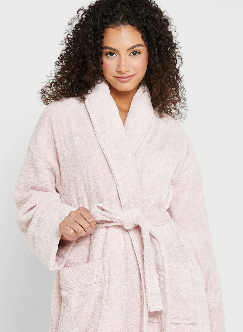 Marks & Spencer Pure Cotton Towelling Dressing Gown